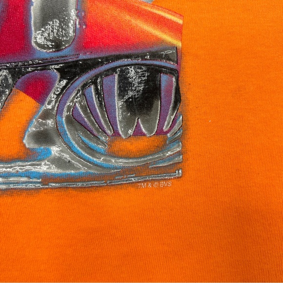 Vintage Power Rangers Red Wind Ranger Ninja Storm Tee Large 10/12 - Picture 4 of 11